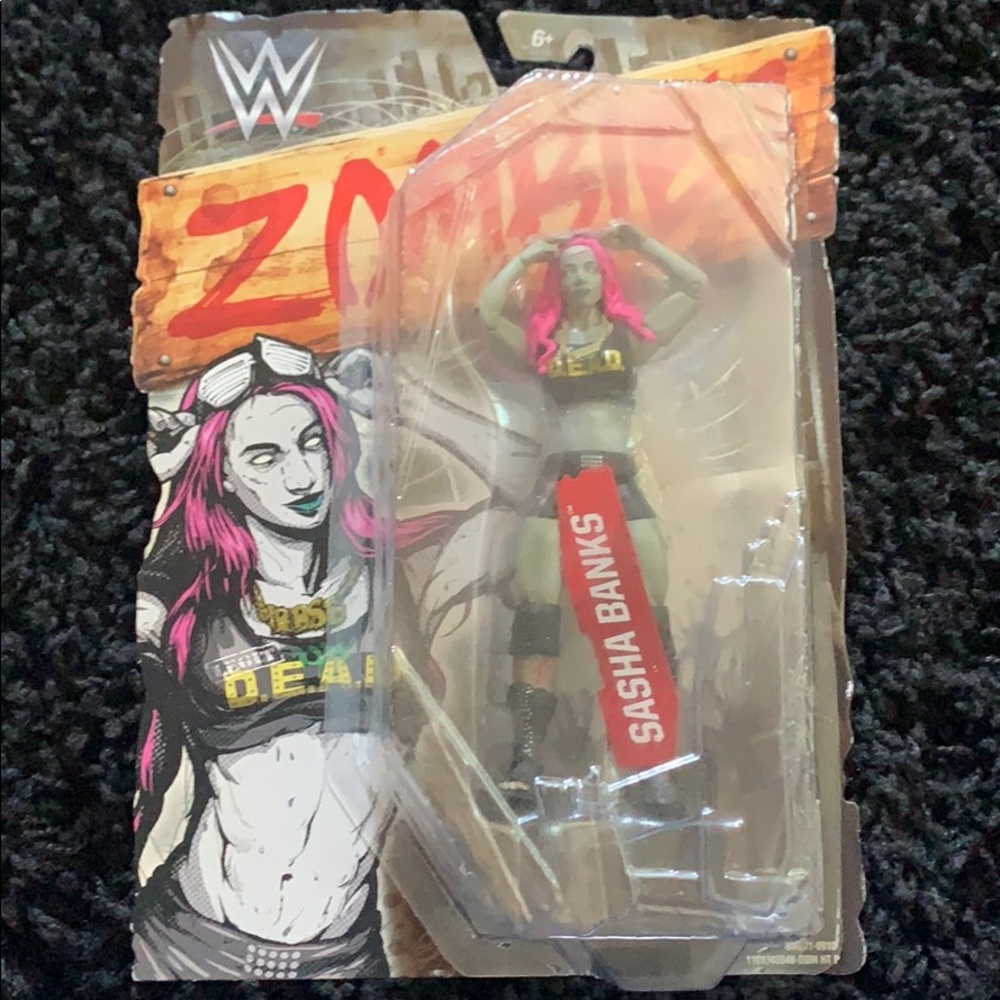 Sasha banks zombies figurine